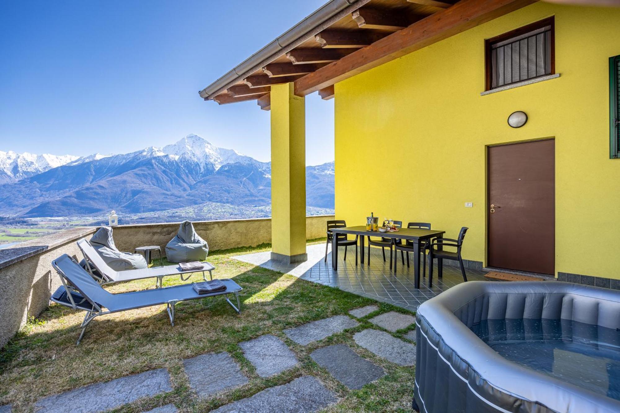 Lago Di Como - Luxury Panoramic Garden - Free Wifi Gera Lario Exterior foto