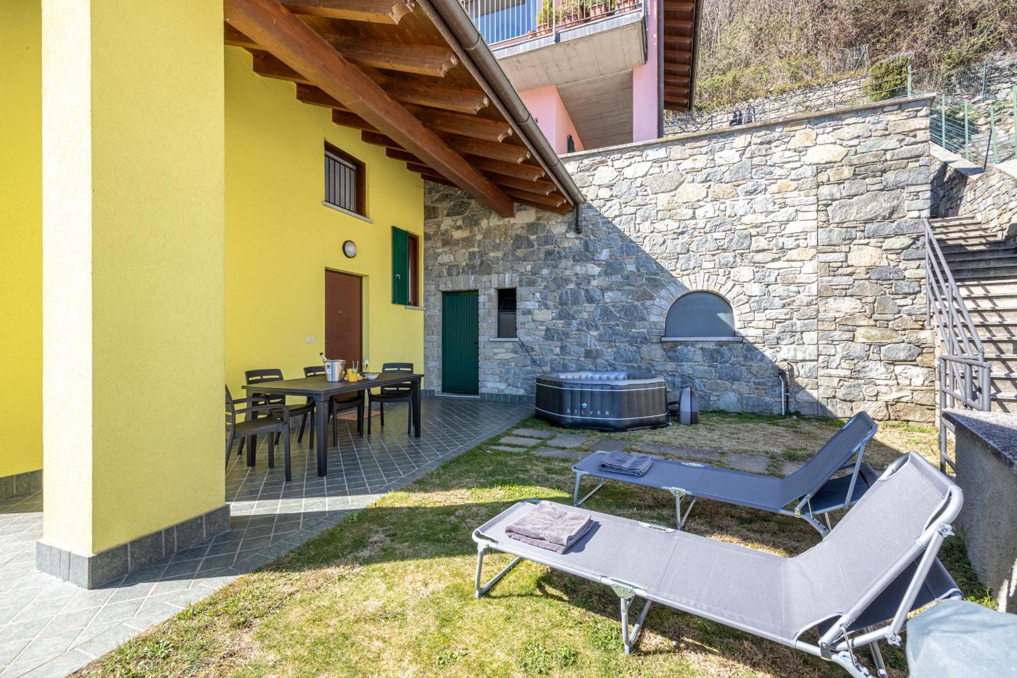 Lago Di Como - Luxury Panoramic Garden - Free Wifi Gera Lario Exterior foto