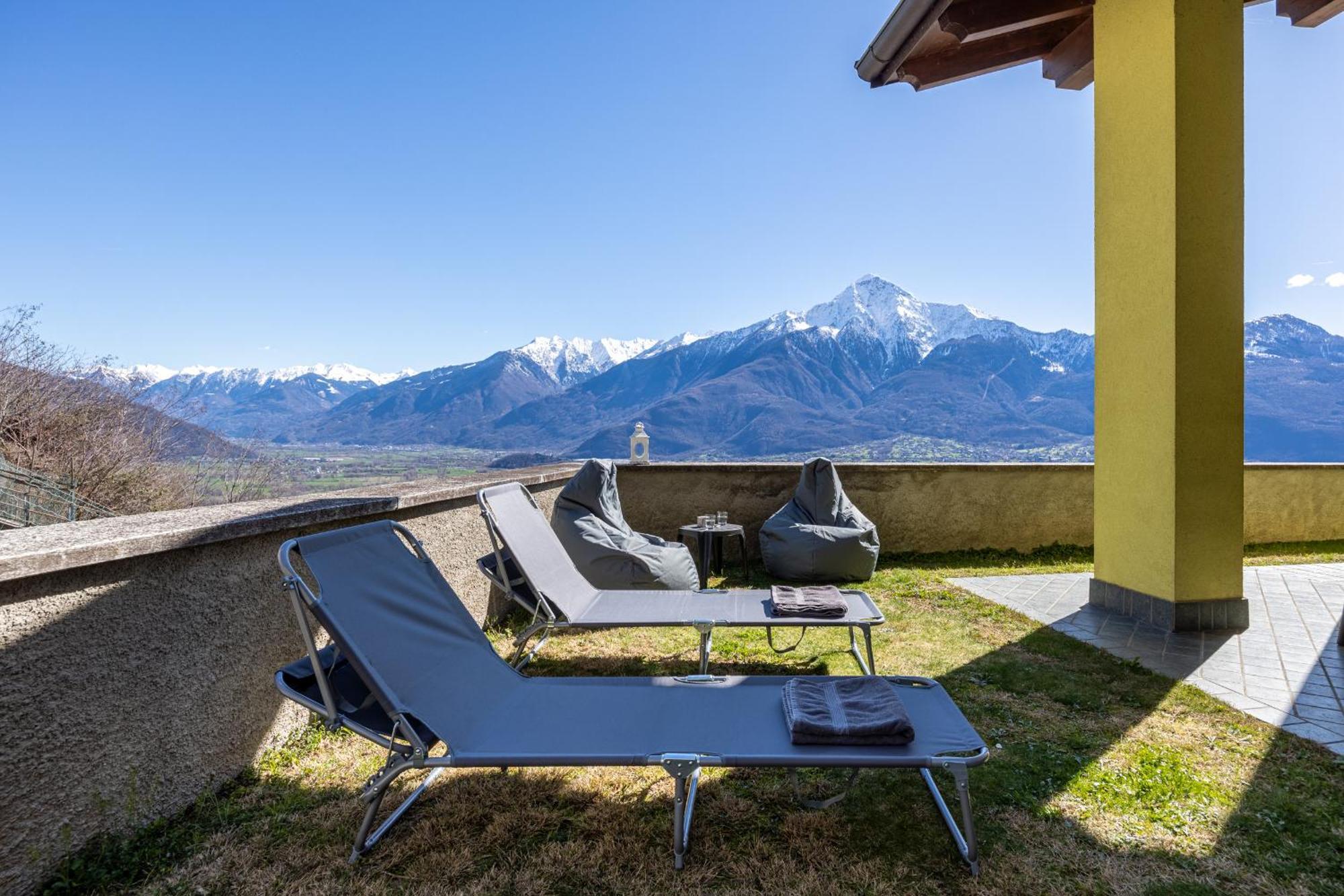 Lago Di Como - Luxury Panoramic Garden - Free Wifi Gera Lario Exterior foto