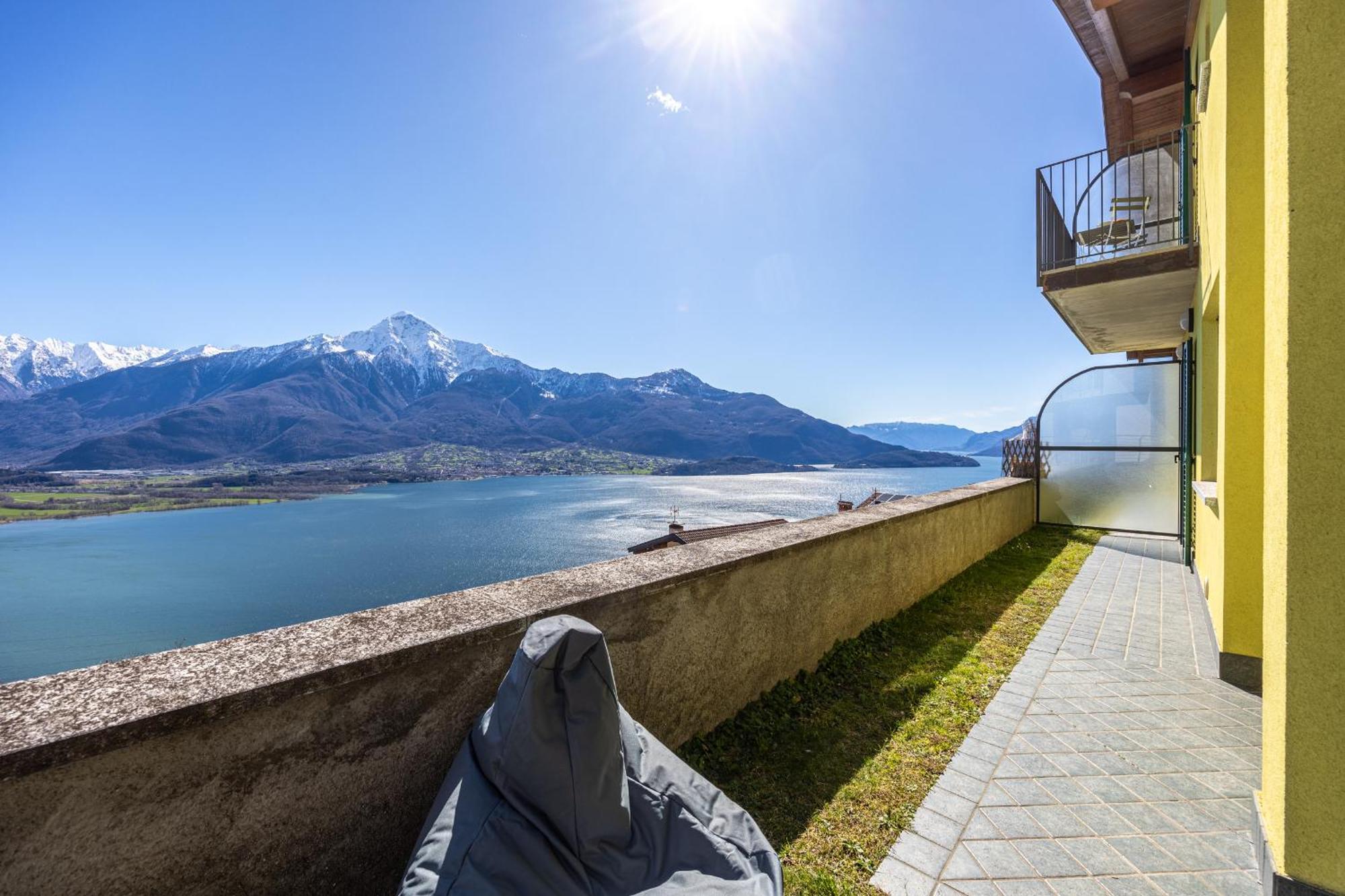 Lago Di Como - Luxury Panoramic Garden - Free Wifi Gera Lario Exterior foto