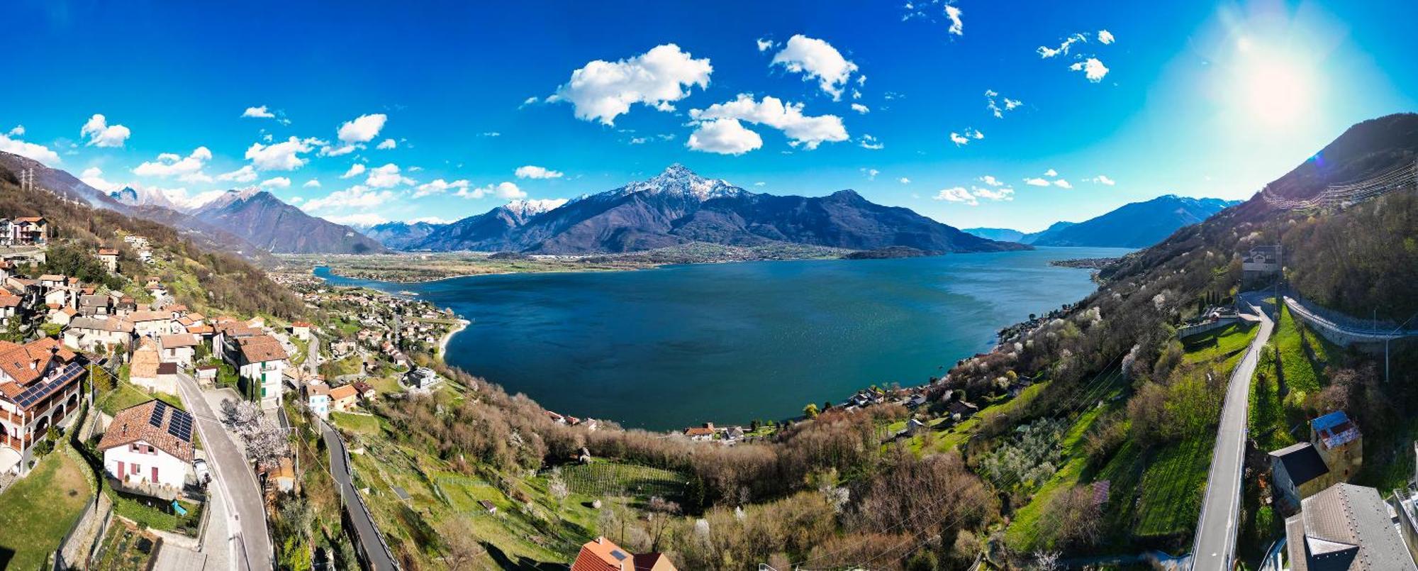 Lago Di Como - Luxury Panoramic Garden - Free Wifi Gera Lario Exterior foto